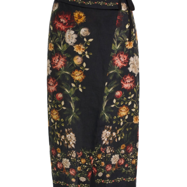 Agua by Agua Bendita Tierra Paramo Midi Pareo - Agua By Agua Bendita Skirts - Artisanal Colombian Resort Wear at Coveti