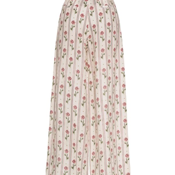 Agua by Agua Bendita Tota Quebrada Trousers - Agua By Agua Bendita Pants - Artisanal Colombian Resort Wear at Coveti