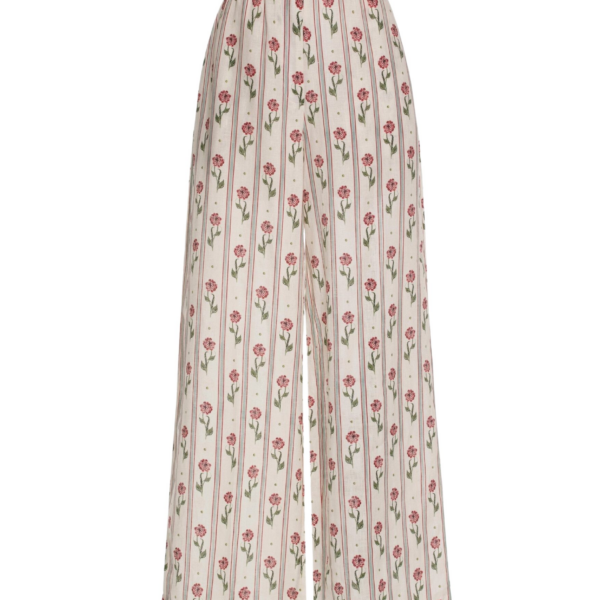 Agua by Agua Bendita Tota Quebrada Trousers - Agua By Agua Bendita Pants - Artisanal Colombian Resort Wear at Coveti