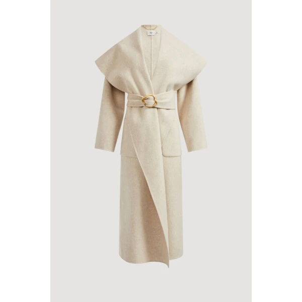 Aje clothing Aus Coats – structured silhouette with raw femininity from Coveti