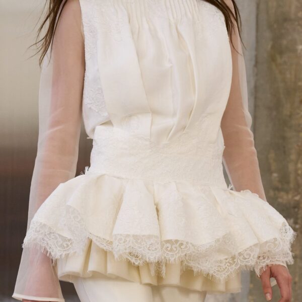 Aje Aus Dresses – structured silhouette with raw femininity from Coveti