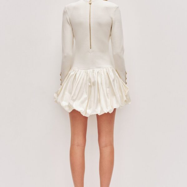 Aje clothing Aus Dresses – structured silhouette with raw femininity from Coveti