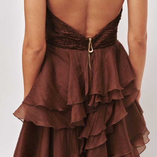 Aje Aus Dresses – structured silhouette with raw femininity from Coveti