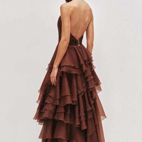 Aje clothing Aus Dresses – structured silhouette with raw femininity from Coveti