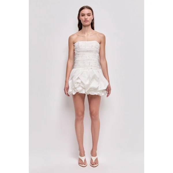 Aje Juniper Bubble Mini Dress, view 2