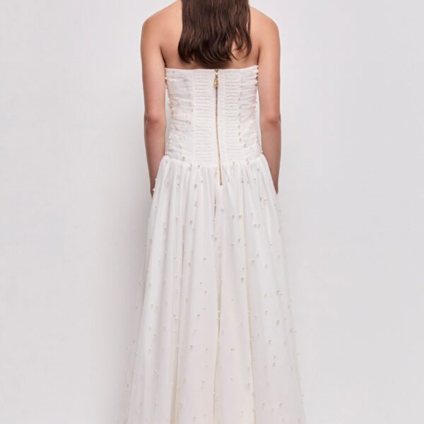 Aje clothing Aus Dresses – structured silhouette with raw femininity from Coveti