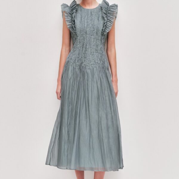 Aje Aus Dresses – structured silhouette with raw femininity from Coveti