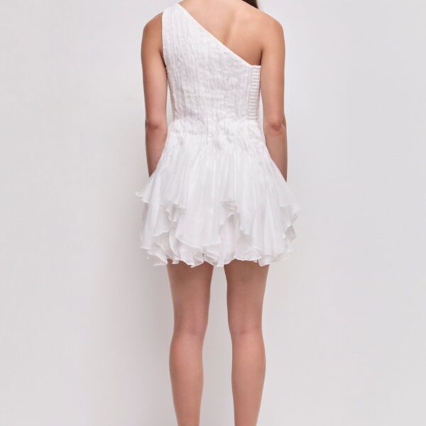 Aje clothing Aus Dresses – structured silhouette with raw femininity from Coveti