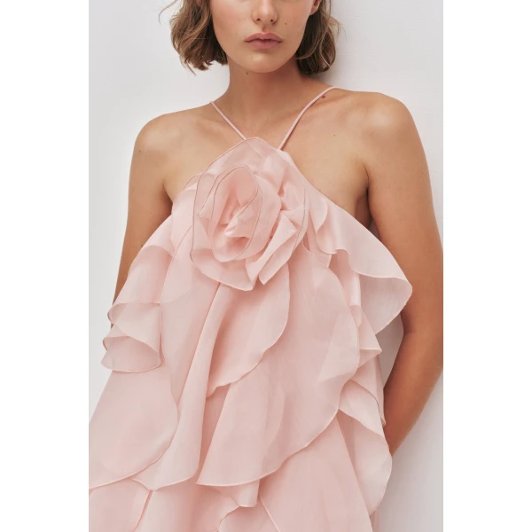 Aje Pandorea Layered Maxi Dress, view 4