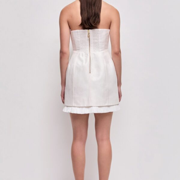 Aje clothing Aus Dresses – structured silhouette with raw femininity from Coveti