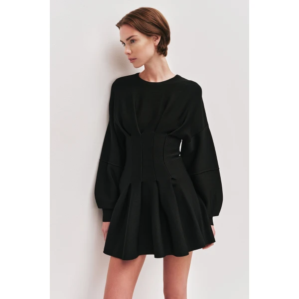 Aje Saige Knit Mini Dress, view 3