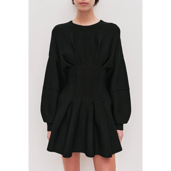 Aje Saige Knit Mini Dress, view 4