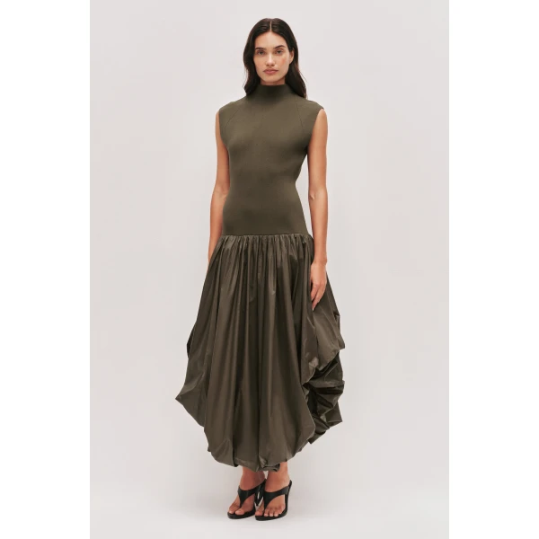 Aje Venetia Knit Midi Dress, view 2