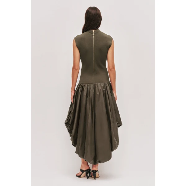 Aje Venetia Knit Midi Dress, view 5