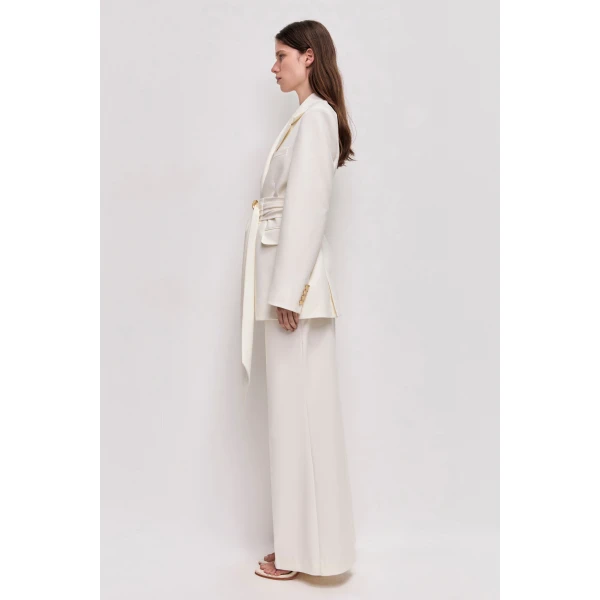 Aje Simone Lace Back Blazer, view 5
