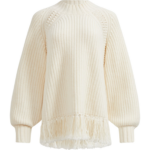 Aje Ivory Knitwear