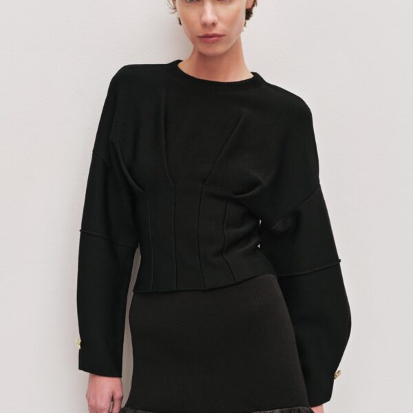 Saige Corset Knit Jumper