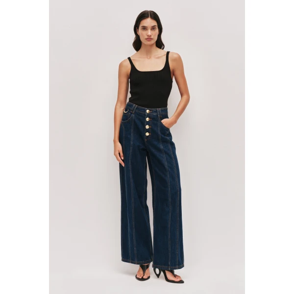 Aje Elodi Denim Jean, view 2