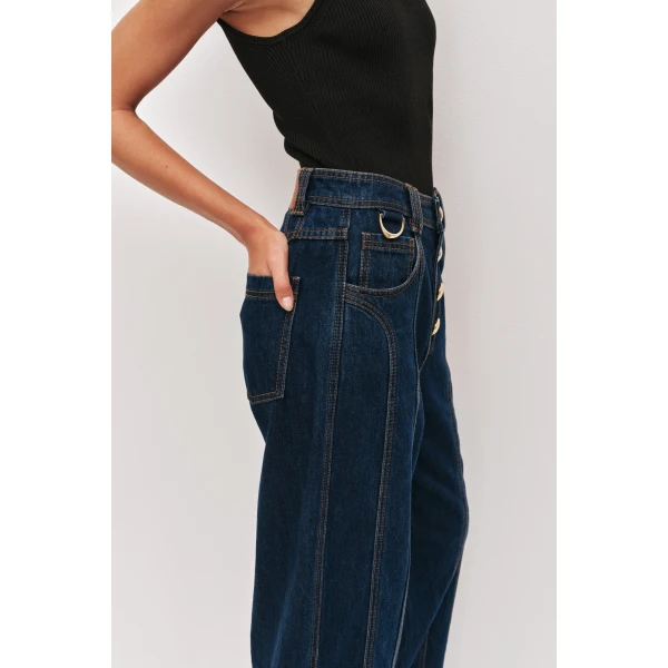 Aje Elodi Denim Jean, view 5