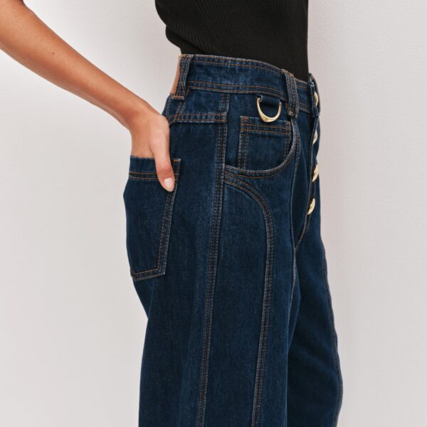 Aje Aus Pants – structured silhouette with raw femininity from Coveti