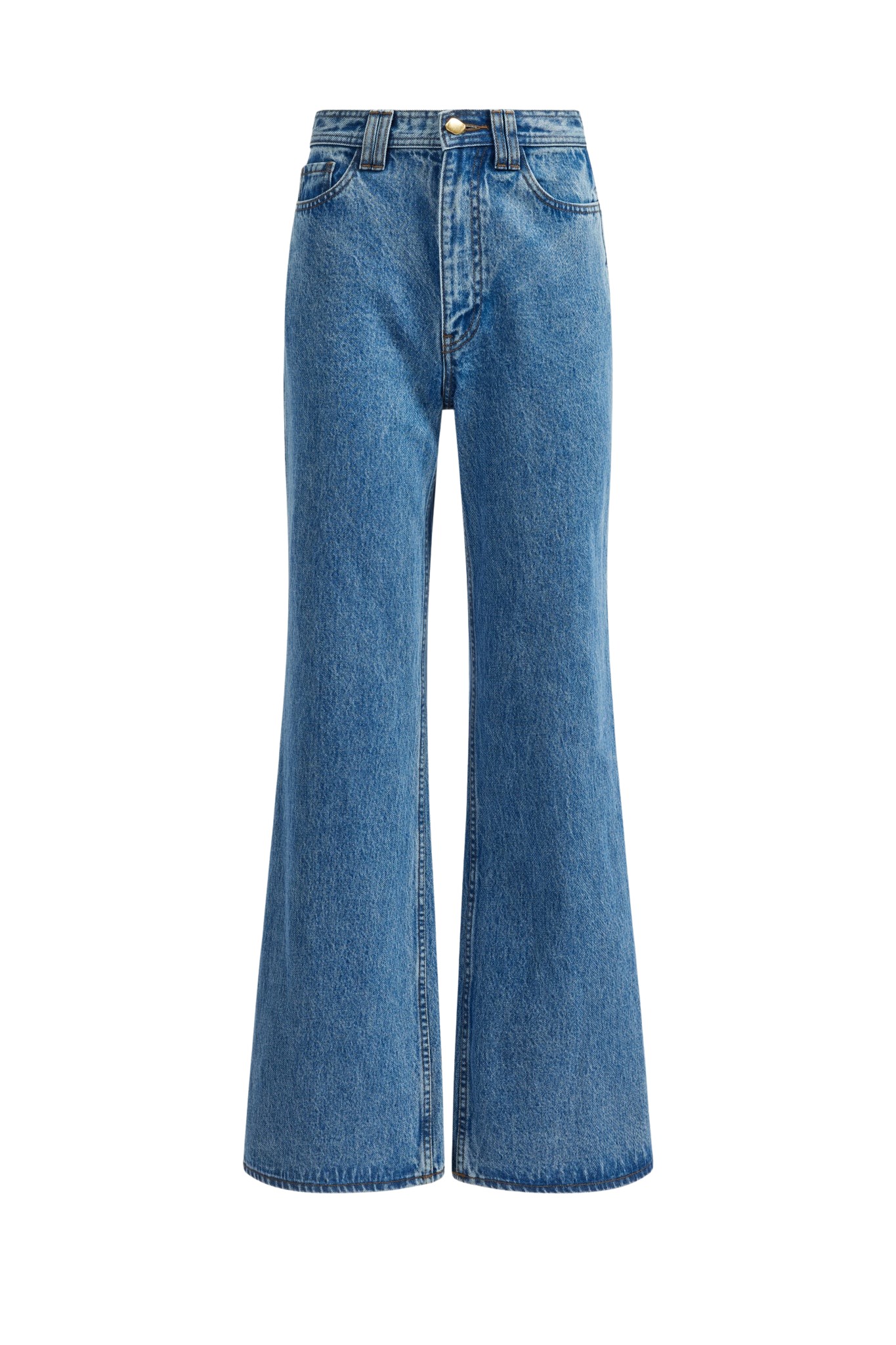 Aje-aus-Pants-Lorraine-Denim-Jean-416645_nobg Aje Blue Pants