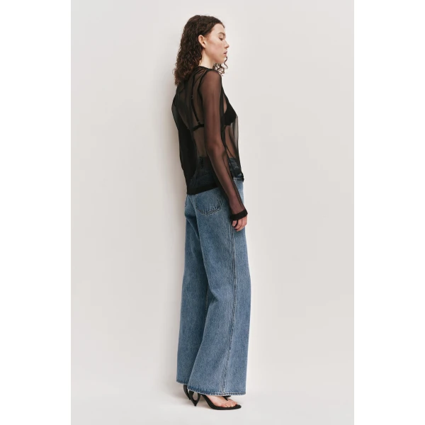 Aje Lorraine Denim Jean, view 5