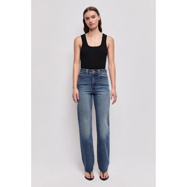 Aje Morgan Straight Skinny Jean, view 2