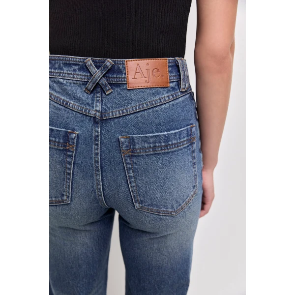 Aje Morgan Straight Skinny Jean, view 4