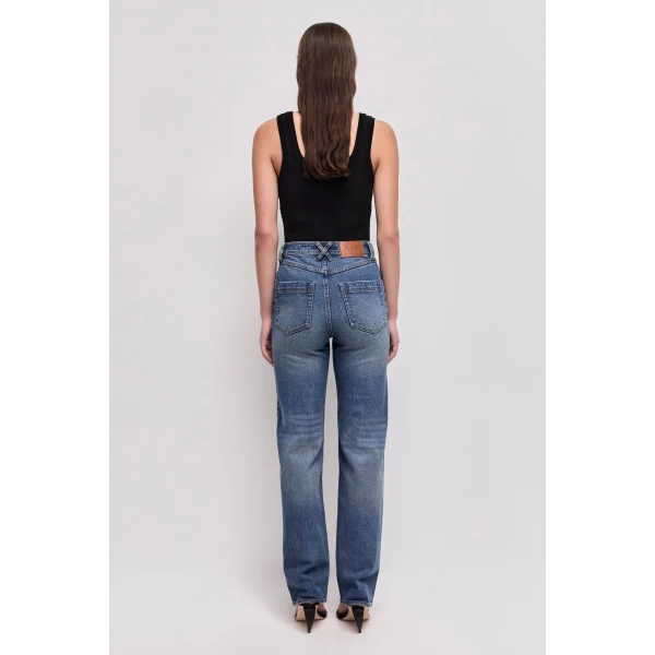 Aje Morgan Straight Skinny Jean, view 6