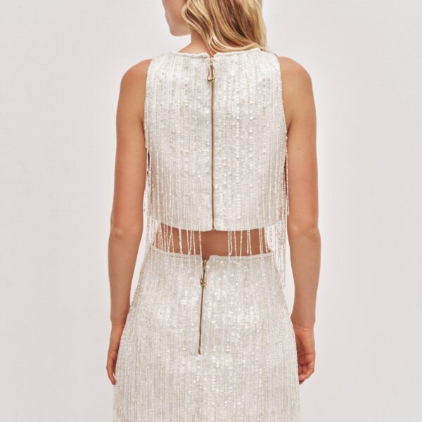 Aje Aus Skirts – structured silhouette with raw femininity from Coveti