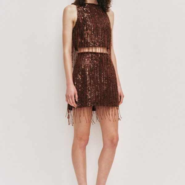 Aire Sequin Skirt