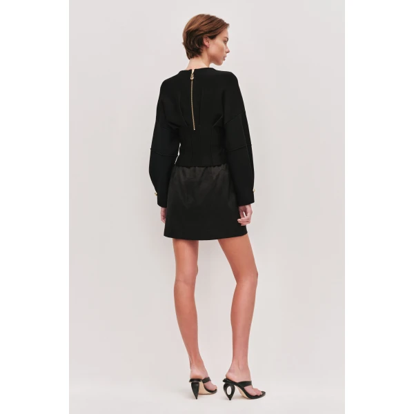 Aje Demi Crystal Mini Skirt, view 5
