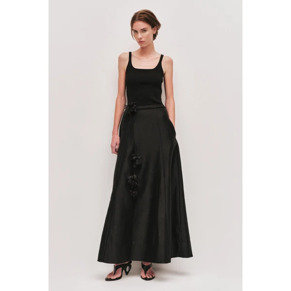 Aje Demi Midi Skirt, view 2