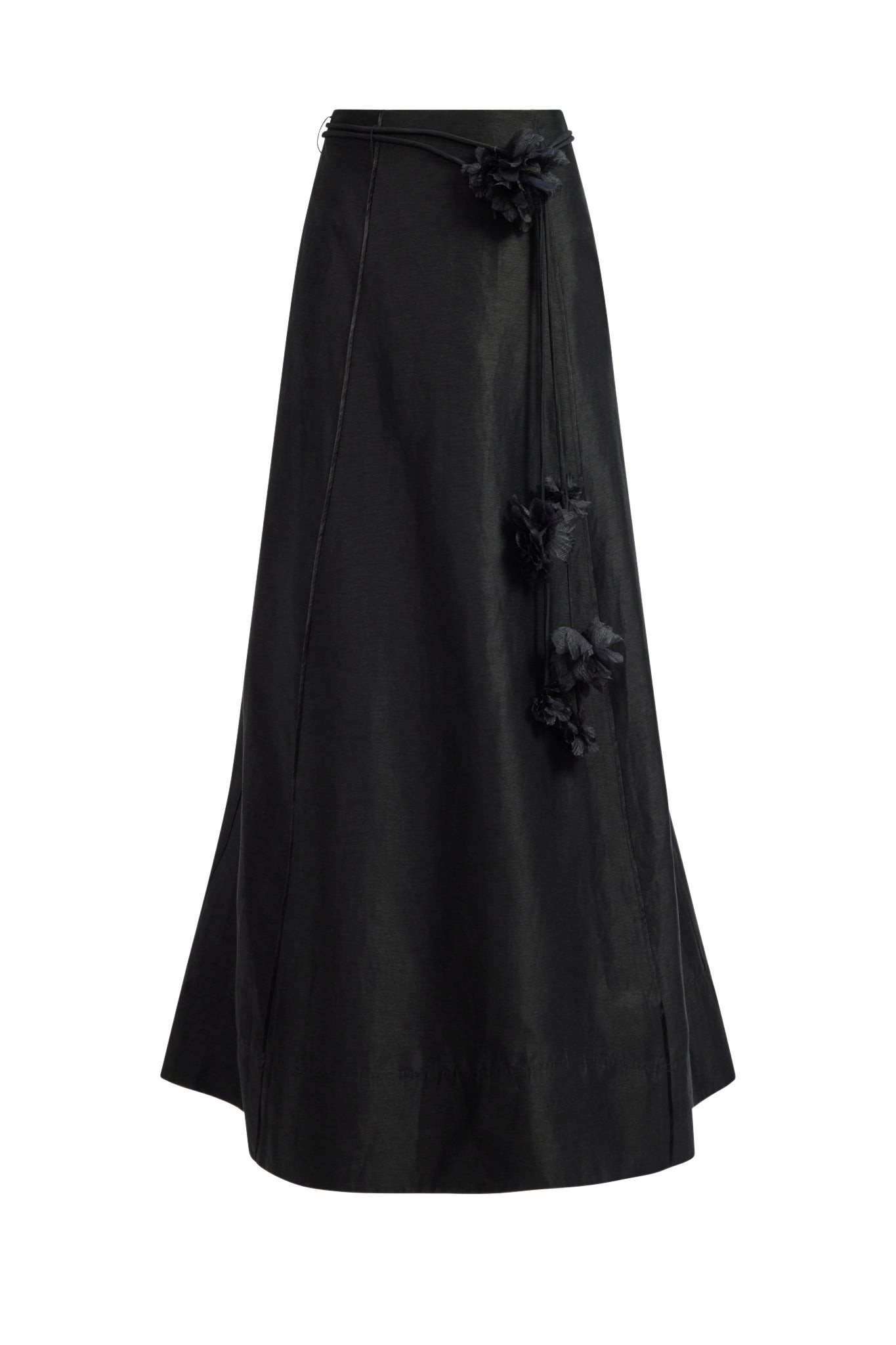 Aje-aus-Skirts-Demi-Midi-Skirt-750800_nobg Aje Black Skirts