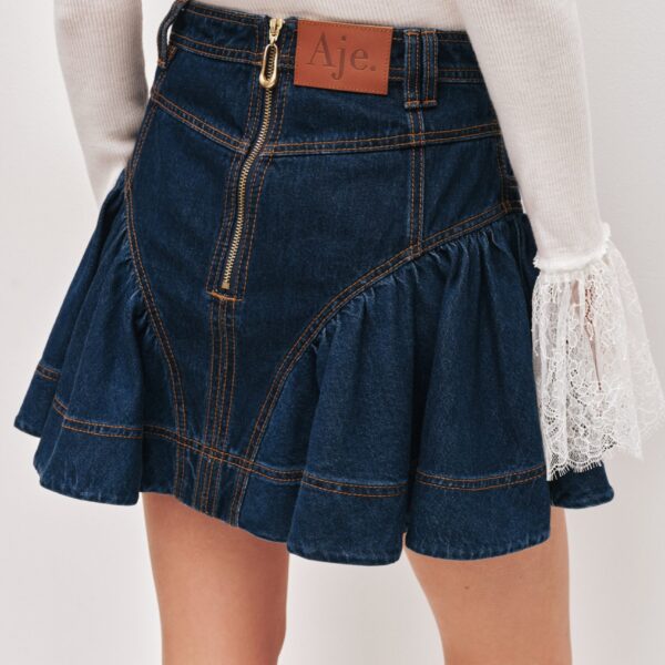 Aje Aus Skirts – structured silhouette with raw femininity from Coveti