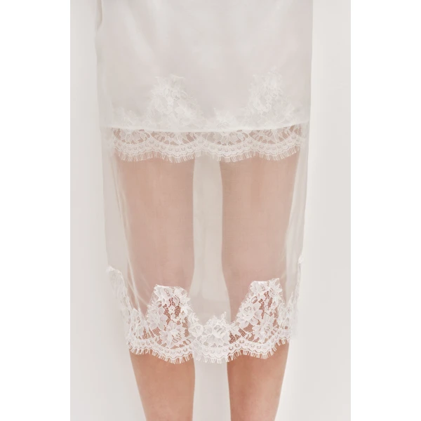 Aje Ophelia Lace Skirt, view 5