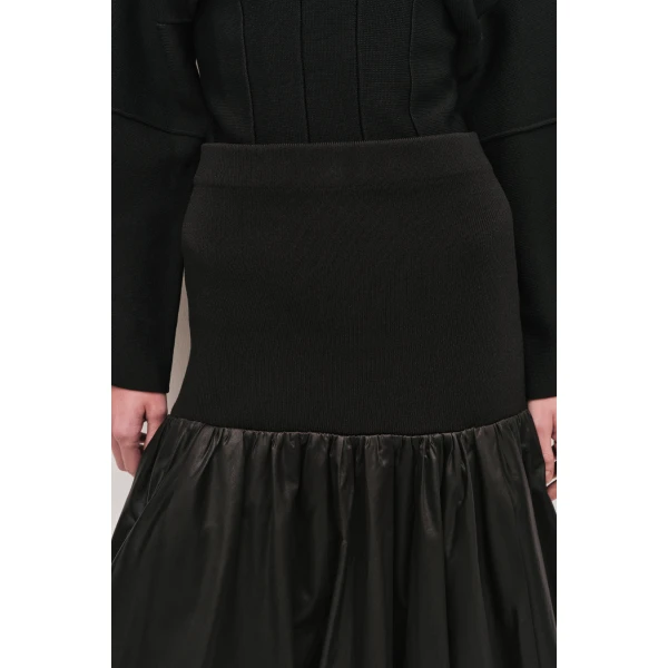 Aje Venetia Knit Midi Skirt, view 4