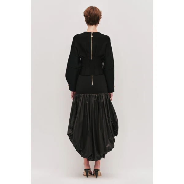 Aje Venetia Knit Midi Skirt, view 5