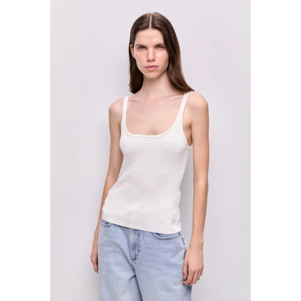 Aje Emma Knit Tank, view 3
