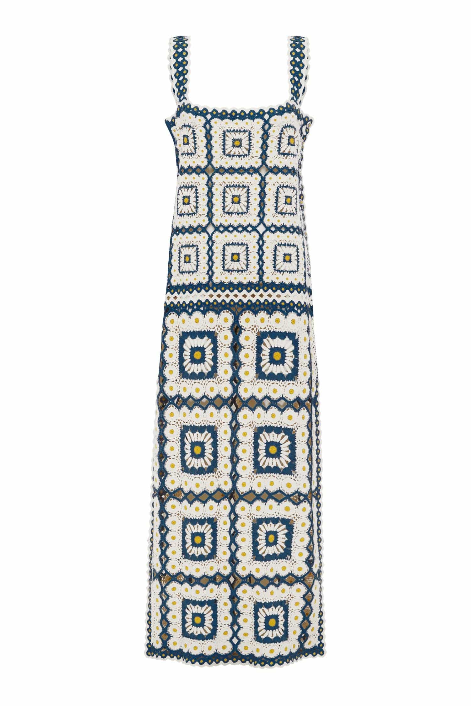 Alemais Dolly Midi Dress  Sustainable Dresses with Alemais print - Coveti Australian Designer