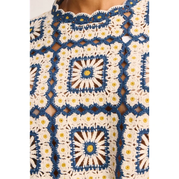 Alemais Dolly Playsuit  Sustainable Beachwear with Alemais print - Coveti Australian Designer