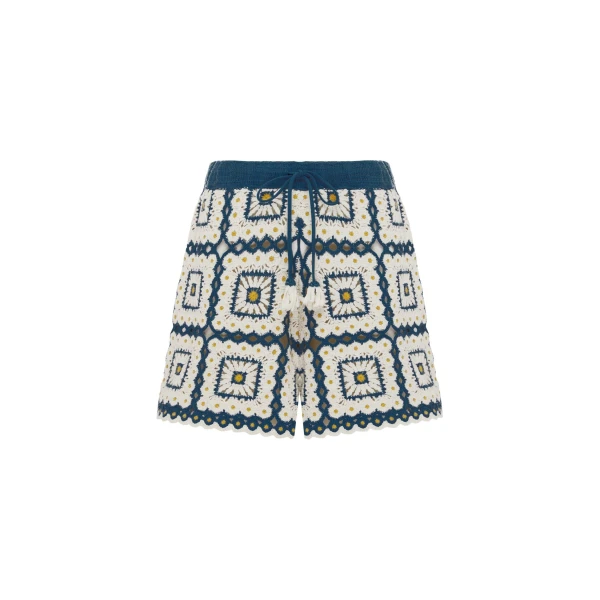Alemais Dolly Short  Sustainable Shorts with Alemais print - Coveti Australian Designer