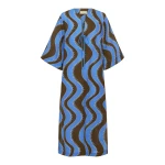 Alemais Frankie Midi Dress  Sustainable Dresses with Alemais print - Coveti Australian Designer