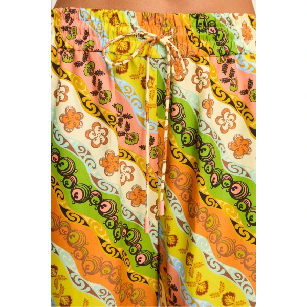 Alemais Janine Pant  Sustainable Pants with Alemais print - Coveti Australian Designer