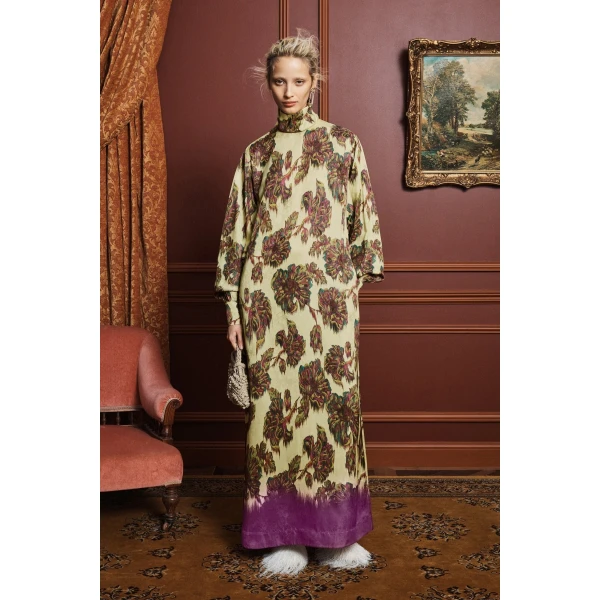 Alemais Jerry Midi Dress  Sustainable Dresses with Alemais print - Coveti Australian Designer