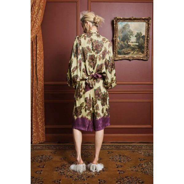 Alemais Jerry Top  Sustainable Tops with Alemais print - Coveti Australian Designer