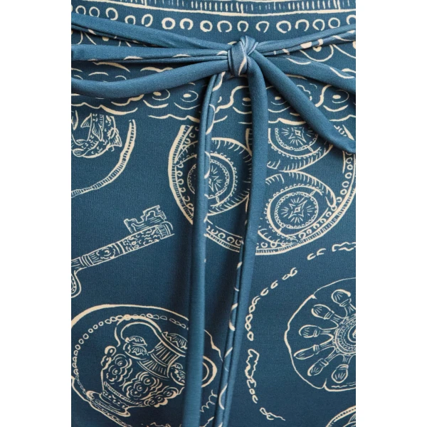 Alemais Lucky High Waist Brief  Sustainable Beachwear with Alemais print - Coveti Australian Designer