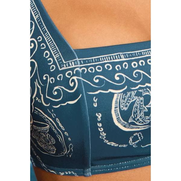 Alemais Lucky Square Neck Top