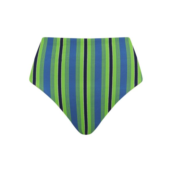 Alemais Margo High Waist Brief  Sustainable Beachwear with Alemais print - Coveti Australian Designer