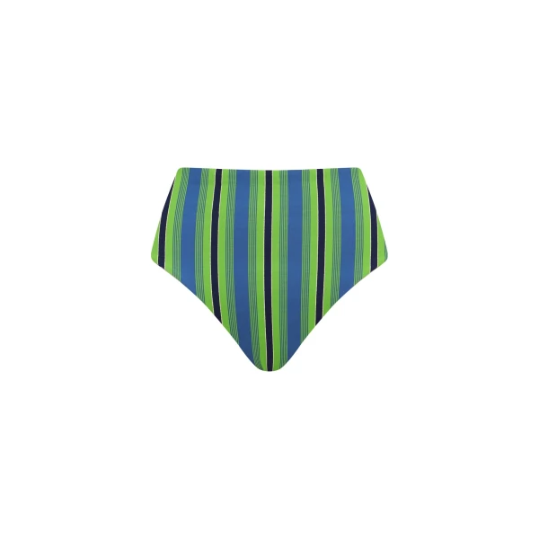 Alemais Margo High Waist Brief  Sustainable Beachwear with Alemais print - Coveti Australian Designer